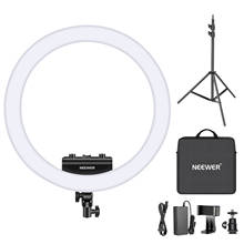 Neewer Ring Light Kit [Upgraded Version-1.8cm Ultra Slim] - 18 inches, 3200-5600K, Dimmable LED Ring Light with light stand 2024 - buy cheap