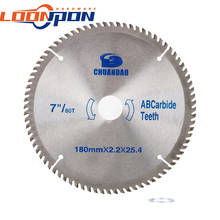 7inch Circular Saw Blade Carbide Alloy Cutter Blade TCT Blade for Wood Cutting Woodworking Tool 180x25.4x2.2MM 40/60/80Teeth 2024 - buy cheap