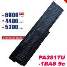 Bateria de 9 celulares para laptop toshiba satellite partes l700 l730 l730 l770 l740 l745 l750 l755 l775 pa3817u embutida 3817 2024 - compre barato