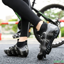Tênis de inverno masculino e feminino, calçado de corrida com autotravamento para mountain bike, tênis de bicicleta de estrada e esportes ao ar livre 2024 - compre barato