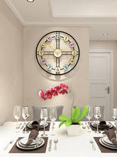 Creative MEISD Embossment Color Printing Silent Wall Clocks Antique Large Wall Clock Modern Design Quartz Hanging Watch Wall 2024 - buy cheap