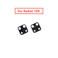 2pcs for Xiaomi Redmi Note 9 Back Rear Camera Glass Lens For Redmi 10X 4G Main Camera Glass Lens  Replacement Repair Part 2024 - buy cheap