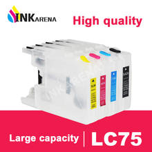 INKARENA-cartucho de tinta recargable para impresora Brother LC75, LC12, LC40, LC71, MFC, J960DWN-B, J960DWN-W, J432W, J430W, J6910DW, J6710DW, J5910DW 2024 - compra barato