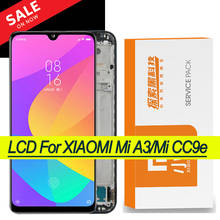 Original 6.088" Super Amoled LCD with frame for XiaoMi Mi A3 CC9e Display Touch Screen Digitizer Assembly Repair Parts 2024 - buy cheap