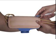 Molde de prática de treinamento de braço, veia venosa, de alta qualidade, modelo de mão vestível, injeção de braço, molde de prática de treinamento de braço 2024 - compre barato