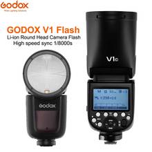 Godox V1 Flash Speedlight for SONY Canon Nikon Fujifilm Olympus Panasonic Flash Camera Flashlight TTL Speedlite Li-ion Battery 2024 - buy cheap