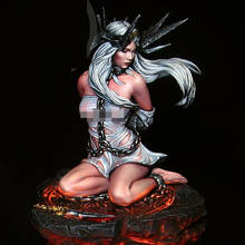 1/24 75mm Resin Model figure GK Amitriel the Fallen Angel Fantasy theme Unassembled and unpainted kit 2024 - buy cheap