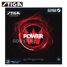 STIGA Power LT-tenis de mesa, tenis de mesa con espinillas de goma, velocidad + Pips giratorios, esponja de Ping Pong STIGA 2024 - compra barato