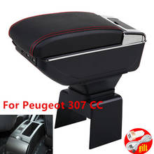 Reposabrazos para Peugeot 307 CC Convertible, caja de contenido de tienda central, con interfaz USB 2024 - compra barato