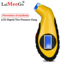 Tyre Air Pressure Gauge Meter Electronic Digital LCD Car Tire Manometer Barometers Tester Tool For Car Motorcycle 2024 - buy cheap