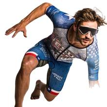 Traje de triatlo love the pain masculino, camiseta curta de ciclismo, macacão, maillot, ciclismo, 2020 2024 - compre barato