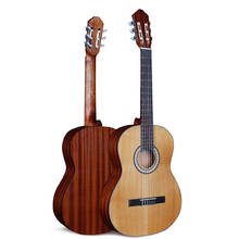 Guitarra sólida de caoba de 39 pulgadas, instrumento Musical profesional de 6 cuerdas, clásica, de alta calidad, regalo AGT250 2024 - compra barato