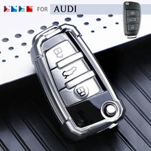 TPU Style Remote Key Fob Shell Case for Audi A1 S1 A3 S3 A4 A6 RS6 TT Q3 Q7 Keyring Keychain  Key Covers for House Keys 2024 - buy cheap