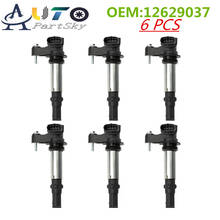 6 X OEM 12629037 12566569 12613051 Ignition Coils Ignitor 5C1551 D501C for Cadillac CTS SRX STS GMC Acadia for Buick for GMC 2024 - buy cheap