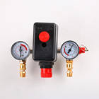 Air Compressor Pressure Control Switch Valve Manifold Regulator With Gauges Relief - specifications Air Compressor Pressure Control Switch Valve Manifold Regulator With Gauges Relief - specifications