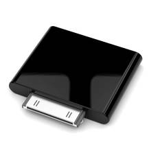 Elistooop bluetooth v2.0 adaptador de áudio estéreo dongle 30 pinos bluetooth áudio música transmissor para ipod nano para ipad toque 2024 - compre barato