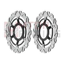 Pair Front Brake Discs for Honda CB900 F Hornet 2002 2003 2004 2005 2006 2007 Brake Rotors 296mm 2024 - buy cheap