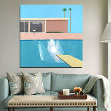 David Hockney Wallpaper Canvas Painting Print Living Room Home Decoration Artwork Modern Wall Art Oil Painting Posters Pictures 2024 - buy cheap