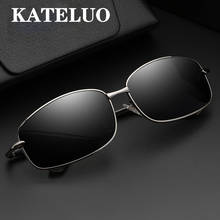 KATELUO Vintage Designer Men's Sunglasses Polarized UV400 Lens Men Sun Glasses Rectangle Glasses for Driving 2245 2024 - buy cheap