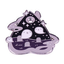 Ghost don't care you are dead broke.Collect this cute ouija enamel pin to negotiate for your afterlife. 2024 - buy cheap