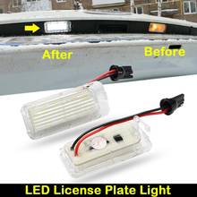 Luz LED blanca trasera para coche Ford Focus, Mondeo, Fiesta, Jaguar, XJ, XF 2024 - compra barato