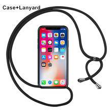 Funda de teléfono con cordón para teléfonos móviles, carcasa con collar y cuerda para teléfonos móviles de un toque, compatible con los modelos 1SE, 3C, 2018, 2020, 5058Y, Pixi 3, 4, 5017D, 5019D, 4027, 5045D, 5010 2024 - compra barato