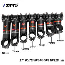 ZTTO-vástago de bicicleta ultraligero, 7 grados, para manillar de 31,8mm, 60/70/80/90/100/110/120mm 2024 - compra barato