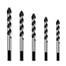 5 Pieces Multi-Material Tungsten Carbide Drill Bit Set for Porcelain Ceramic Tile,Concrete,Brick,Glass,Plastic Masonry and Wood( 2024 - buy cheap