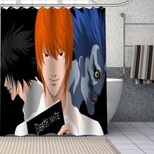 Anime Custom Waterproof Shower Curtains Death Note Curtain Bathroom Waterproof Polyester Curtains For Bathroom With Hook 2024 - buy cheap