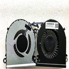 Новый оригинальный вентилятор для процессора HP 15-CB 15-CB076TX 15-CB073TX, кулер для TPN-Q193-001 0FJJS0000H, постоянный ток 5 в 0,5a, для охлаждения 930589-001 2024 - купить недорого