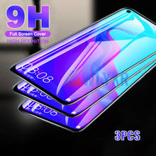 3Pcs 9H Protective Glass For Huawei Mate 20 10 P20 P30 Pro Full Cover Screen Protector On For Honor 20 9X 8S Lite Tempered Glass 2024 - buy cheap