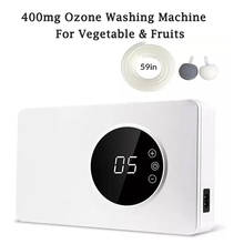 Ozonizador de 400mg, generador de ozono, purificador de agua y aire con temporizador de 60 minutos para frutas y alimentos 2024 - compra barato
