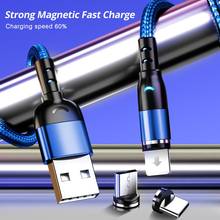 Magnetic Micro USB Cable Fast Charging USB Type C Cable Magnet Charger Data Charge Cable Cord For Iphone 11 7 Samsung Xiaomi 2024 - buy cheap
