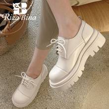 RIZABINA Size 34-43 Women Flats Shoes Fashion Platform Casual Daily Spring Shoes Woman 2021 New Style Office Lady Footwear 2024 - buy cheap
