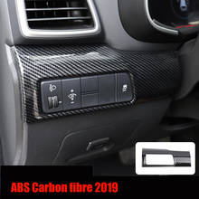 Cubierta decorativa de fibra de carbono para coche Hyundai Tucson 2019 ABS, LHD, control izquierdo, medio box, accesorios de estilo de coche, 1 unidad 2024 - compra barato