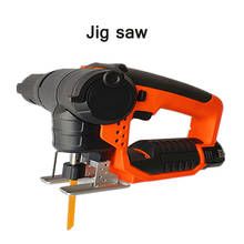 Multifunctional Reciprocating Wireless Saw Household Wood Sawing Machine Lithium Battery Jig Saw Reciprocating Curve Dual-Use 2024 - buy cheap