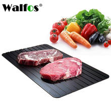 Walfos Fast Defrosting Tray Thaw Frozen Food Meat Fruit Quick Defrosting Plate Board Defrost Kitchen Gadget Tool 2024 - buy cheap