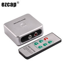 Ezcap241-Convertidor de digitalizador de música USB, captura música analógica antigua a formato de Audio Mp3, guardar en unidad Flash USB, disco U o tarjeta SD 2024 - compra barato