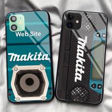 Makita-caixa de ferramentas para celular de vidro temperado, para iphone 11 pro, xr, xs max, 8, x, 7, 6s, 6 plus, se 2020, 12 pro max, mini 2024 - compre barato