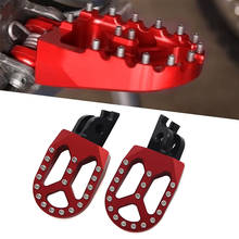 Reposapiés para motocicleta, estriberas para Honda CR125, CR250, CRF150R, CRF250R, CRF250X, CRF250RX, CRF450R, CRF450RX, CRF450X, CRF450L, CRF1000L 2024 - compra barato