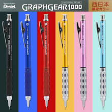 Pentel Graph Gear 1000 Drawing Metal Rod Mechanical Pencil Low Center of Gravity Retractable Nib 0.3 0.5 0.7 0.9mm Japan 2024 - buy cheap