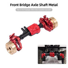 Front Bridge Axle Shaft Metal for 1/10 Traxxas RC Crawler Car DIY 2024 - buy cheap