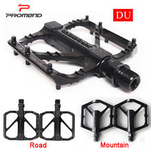 PROMEND Bicycle Pedals DU Sealed Bearing Pedal  Ultralight Anti-slip Wide Platform Mountain Road Bike Accessories 2024 - buy cheap