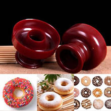 Forma para fabricação de rosquinhas, molde de sobremesa, bolos fondant, não tóxico, artesanal, utensílios para assar bolo e biscoito, 1 peça 2024 - compre barato