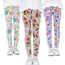 Bobora Baby Girls Leggings Printing Flower Legging Infantil Toddler Leggings Girl Pencil Pants Kids Trousers 2024 - buy cheap