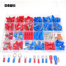 408PCS Spade Terminals Insulated Cable Connector Electrical Wire Assorted Crimp Butt Ring Fork Set Ring Lugs GT Terminal Kit 2024 - buy cheap