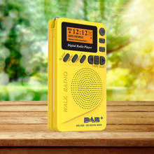 2020 NEW P9 Mini Pocket Radio Portable DAB+ Digital Radio Rechargeable Battery FM Radio LCD Display EU P9 DAB+Loudspeaker 2024 - buy cheap
