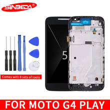 5.0" Sinbeda Ultra HD Disp For Motorola Moto G4 Play LCD Display Touch Screen Digitizer Tela xt1603 XT1601 XT1603 G4 Play 2024 - buy cheap