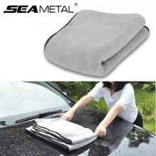 Microfiber Towels Car Washing Accessories Strong Thick Plush Polyester Cleaning Cloth Car Detailing Cleaning Drying Towels Rags 2024 - buy cheap