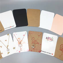 Cartão de embalagem para colar, 100x7.8 cm, amor, jóias, presente, cartão em branco de alta qualidade, 5.6 2024 - compre barato